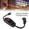 RTNLIT 3 Prong Extension Cord with Waterproof Switch, 14/3 SJT