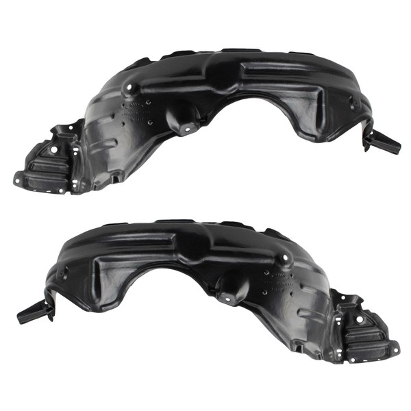 TRQ TRQ Inner Fender Liner Set Compatible with 2012 Toyota
