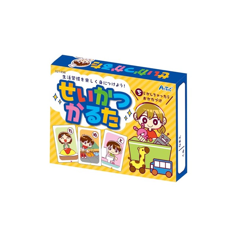 Artec 21498 Card Game Karuta Seikatsu