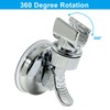Moicstiy Adjustable Shower Head Holder, Removable Suction Cup Handheld Shower