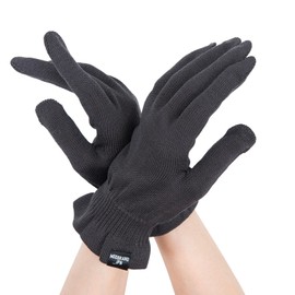 [MODBRAND_JPN] Made in Japan, 100% Silk Men's Hand Care Gloves, "Beautiful Hands That Become Nailed" While Sleeping, Moist Soft, Moist Skin, You Can Feel When You Wake Up In The Morning, Natural Dark