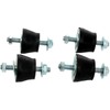 4 x anti-vibration feet/vibration damper (load capacity 60 kg per