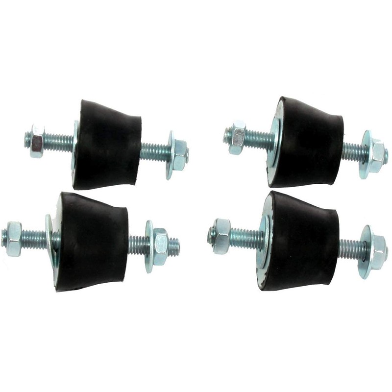 4 x anti-vibration feet/vibration damper (load capacity 60 kg per