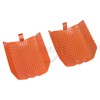 Unbranded Orange Front Caliper Screen Inserts For Harley Touring Electra