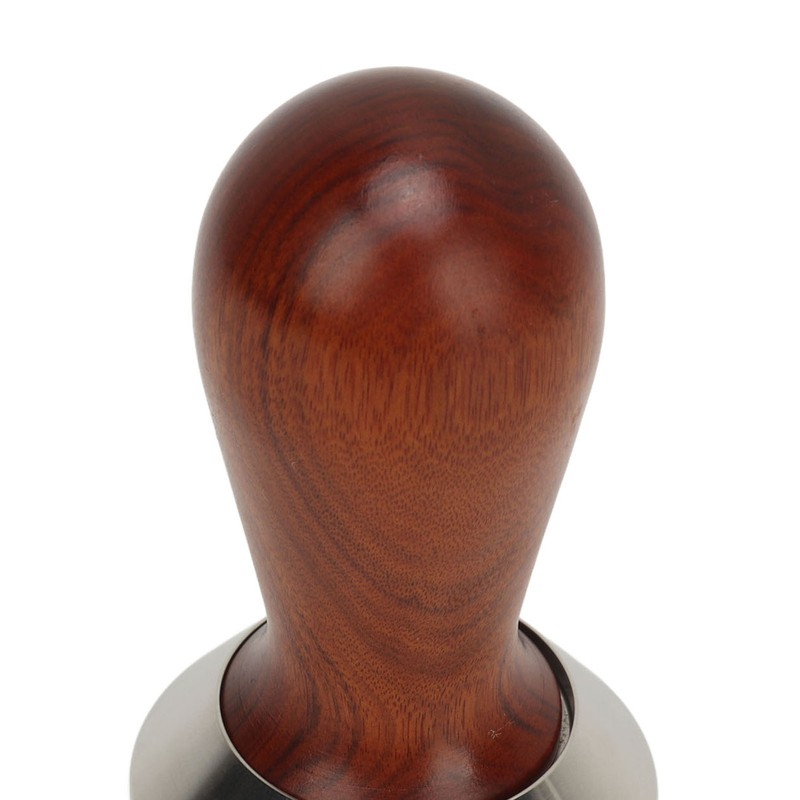 Coffee Tamper with Wooden Handle Detachable Comfortable Grip Easy To