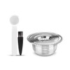 i Cafilas Espresso Coffee Capsules, Compatible with Bialetti Capsules, Refillable,