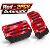 Non-Slip Aluminum Car Pedal Covers for Automatic & Manual Cars