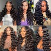 Ralisa Brazilian Loose Wave Bundles with Closure - Human Hair,