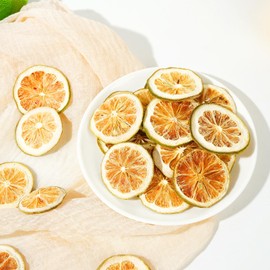 Dried Lime Slices, Dehydrated Lime Slices for Cocktails Decoration/Fruit Tea/Baking/Garland/Crafts,100% Natural No Additives No Sugar Added (3OZ/85g)