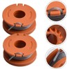 4PCS Strimmer Spool Line Replacement Spool & Line for Powerbase