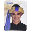 BOLAND 81002 Turban Hat Sultan Omar, Gold/Purple, Assorted