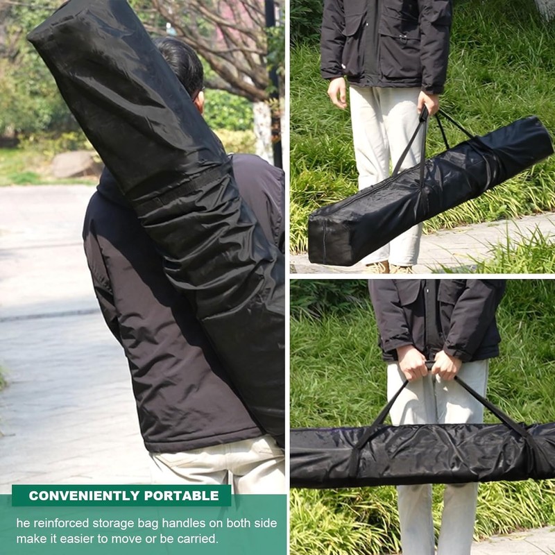 YeahBoom Light Stand Carry Bag, black, utilitarian, casual/sporty