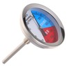 BESPORTBLE 2pcs Kitchen BBQ Thermometer Gauge for Charcoal Grill Smoker