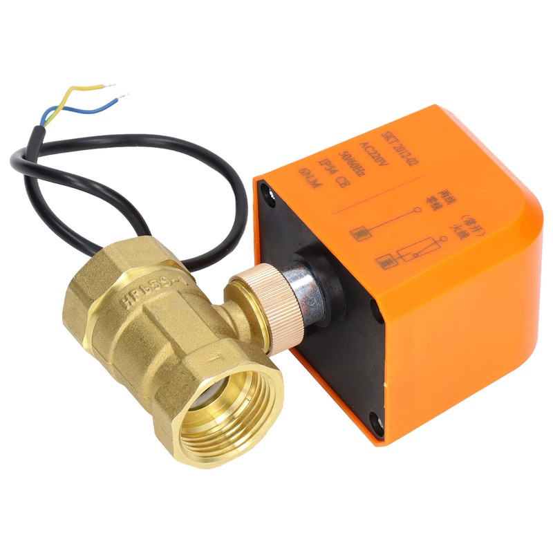 Motorized Ball Valve 2 Wire 2 Way Normally Open DN25