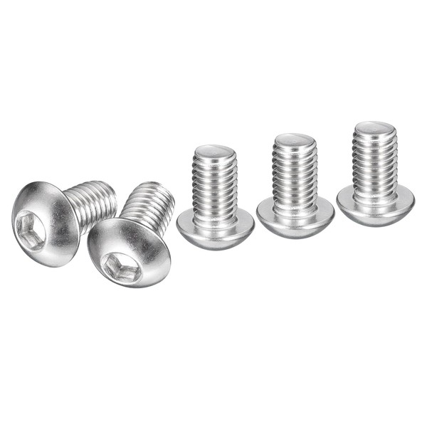 DTGN M10-1.5x16mm Button Head Socket Cap Screws - 15Pack -
