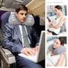 XiXiRan Inflatable Travel Pillow, Portable Comfortable Neck Pillow, Quick Inflation,