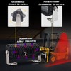 MOVOTOR Forklift Safety Light LED Red Zone Warehouse Pedestrian Warning