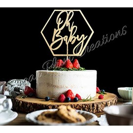 Decoración para tarta Oh Baby
