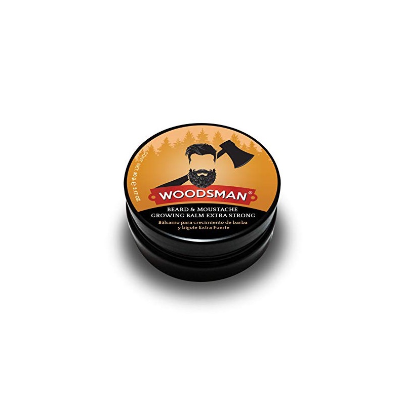 Woodsman - Balsamo de Crecimiento de Barba y Bigote Extra