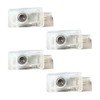 Lzmytsdklo 4Pcs Car Door LED Projector, Puddle Lights Door Lights