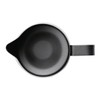 Olympia Stainless Steel Non-Stick Milk Jug, Black, 340 ml Capacity