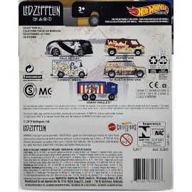 HOT WHEELS 2019 POP CULTURE SERIES LED-ZEPPELIN '67 AUSTIN MINI VAN REAL RIDERS!