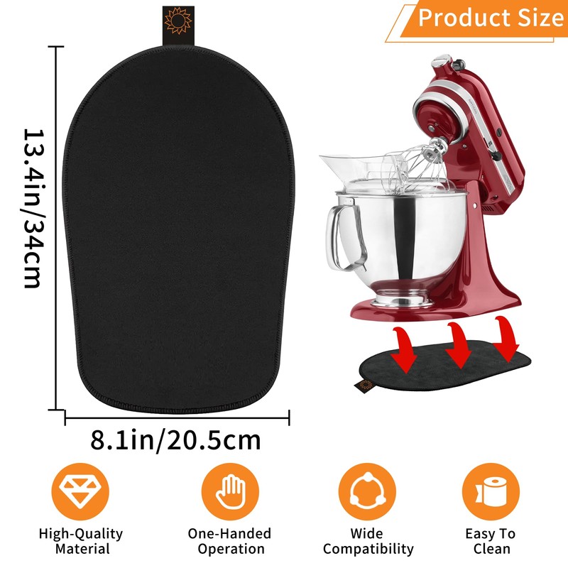 Sliding Mat for Kitchenaid Mixer, Mixer Mover Slider Mat Pad