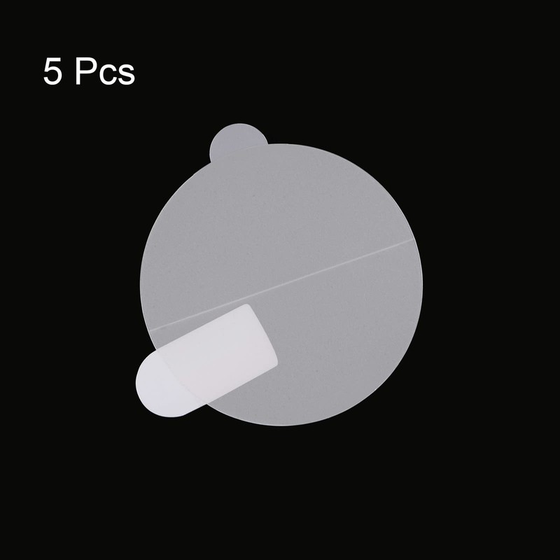 sourcing map Pack of 5 Protective Films 37 mm Soft