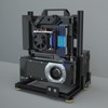 PC Creative Assembly Frame Test Bench，Open Air Frame Case, DIY