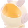 LALAFINA Bunny Shape Brush Storage Desk Organizer Rotating Pen Holder