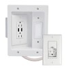 Legrand - OnQ In Wall Cable Management Kit Hides All