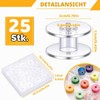 Sewing Machine Bobbins - 25 Pieces Plastic Bobbins - Sewing