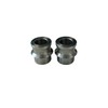 3/4" to 1/2" Bore Misalignment Spacer, Stainless Steel, Mounting Width