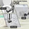 Ultimaxx InstaPlunge Electric Toilet & Drain Plunger – Powerful One-Button