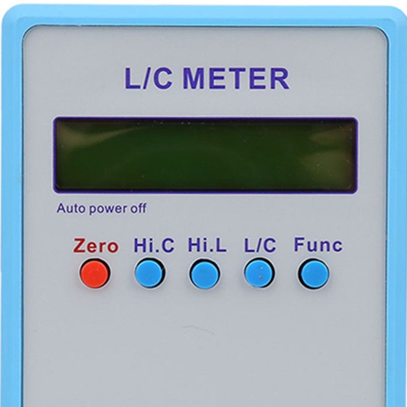 Inductance Capacitance Meter Handheld l C Meter Electric ABS LCR