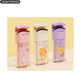 KAKAO FRIENDS Winkle Mini Heating Eyelash Curler 1ea(+Pouch), Option:Chunsik