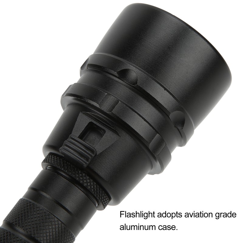 S5 Diving Flashlight with Anti Skid Rope Hard Anodized Treatment