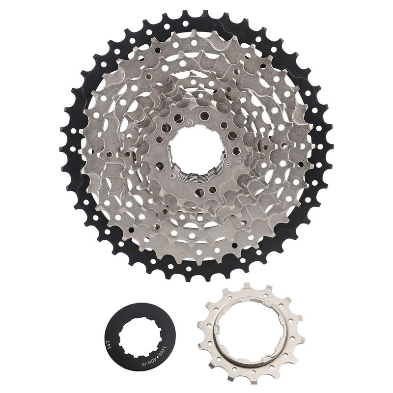 8 Speed 14‑42T Freewheel Aluminum Alloy 8 Speed Cassette Freewheel