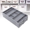 Drawer Organizer Single Row Expandable Folding Jewelry Organizer Tray Earring