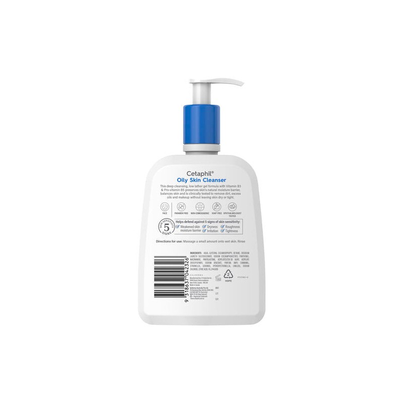Cetaphil Oily Skin Cleanser 500mL