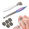 Pedicure Kit, Heel Scraper, Chicken Razor, Foot File Scrubber Rasp