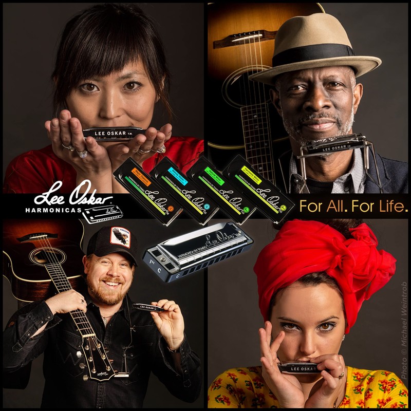 Lee Oskar Harmonica, Key of C, Major Diatonic