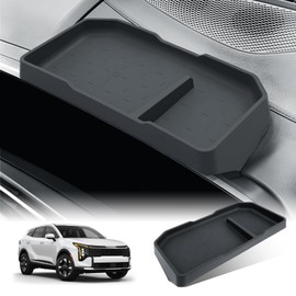 BIBIBO Organizer per console centrale, compatibile con Kia Sportage NQ5 2026 Facelift (dietro lo schermo da 12,3"), vassoio NQ5, organizer vassoio portaoggetti, accessori Sportage
