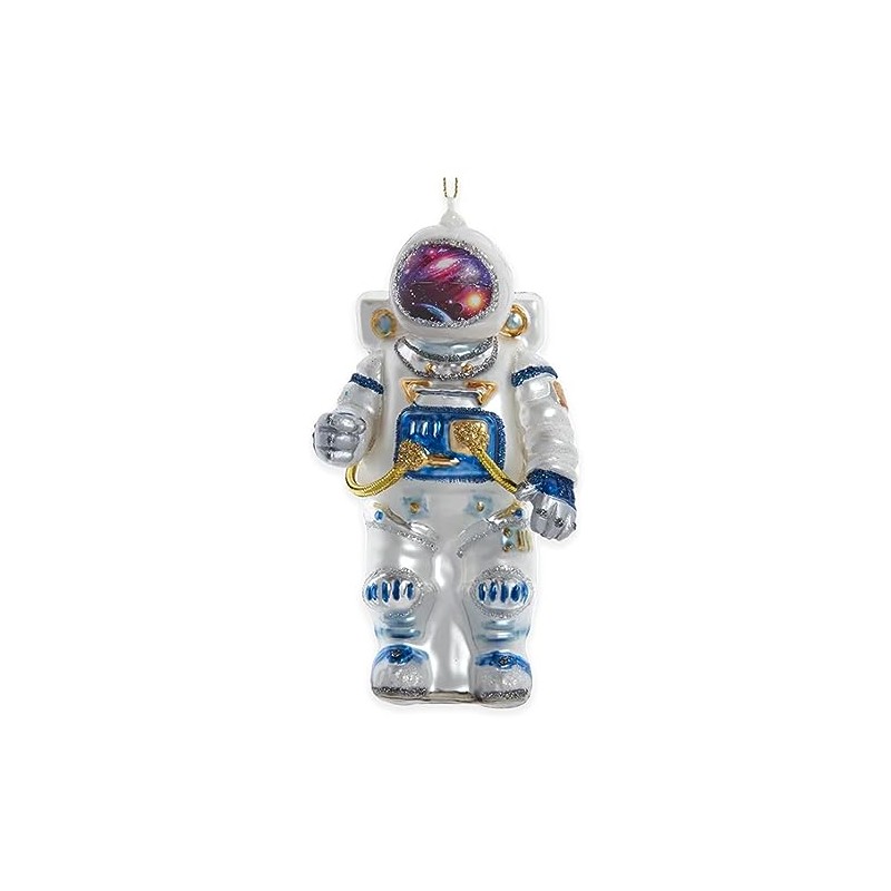 Kurt S. Adler Astronaut Glass Ornament 5.5"