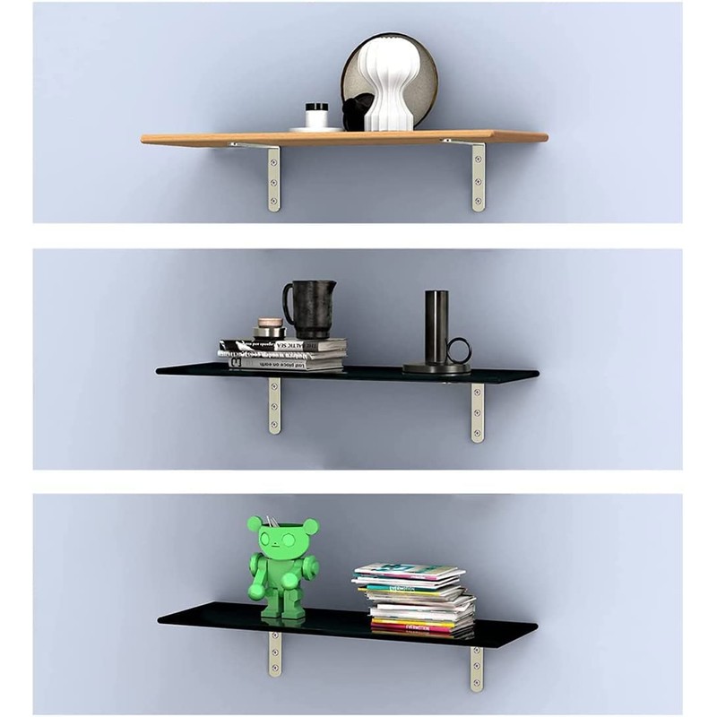 Shelf Bracket Wall Bracket Corner Brace Stainless Steel Heavy Duty