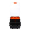 sourcing map Toolbox Organizer Portable Plastic Hardware Organizer Box Small