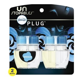 Febreze Dual Plugin Refill Scented Breeze 1.75Ml, purple