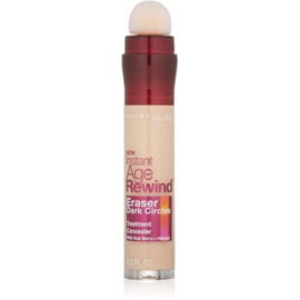 Maybelline Instant Age Rewind Eraser Dark Circles Treatment Concealer, Light 0.2 oz (Pack of 10)