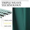 NICETOWN Thermal Insulated Solid Grommet Blackout Curtains/Drapes/Panels for Dining Room