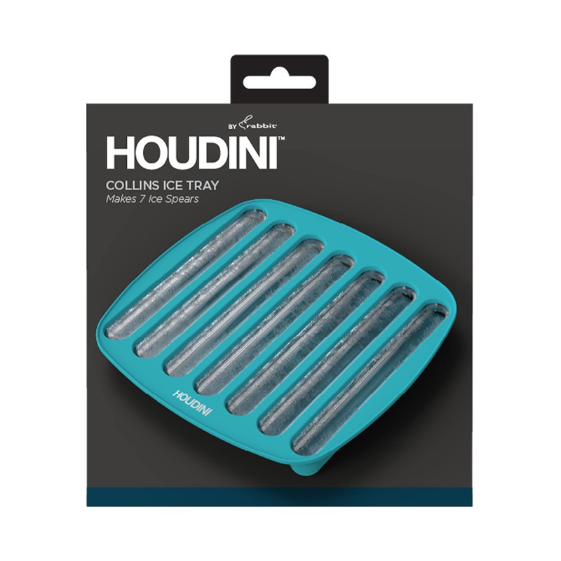 Houdini Silicone Collins Ice Tray with Easy to Remove Ice